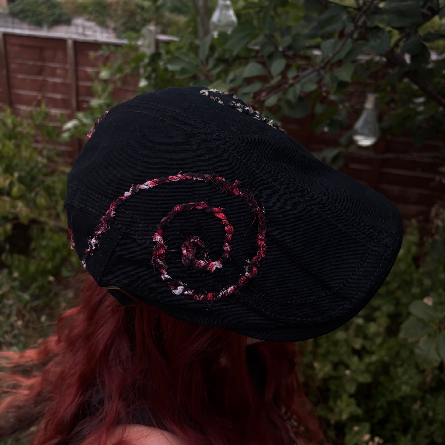 Swirly Wirly Flat Cap