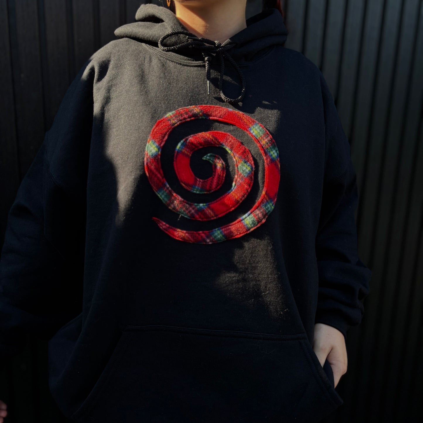 Tartan Swirl Hoodie
