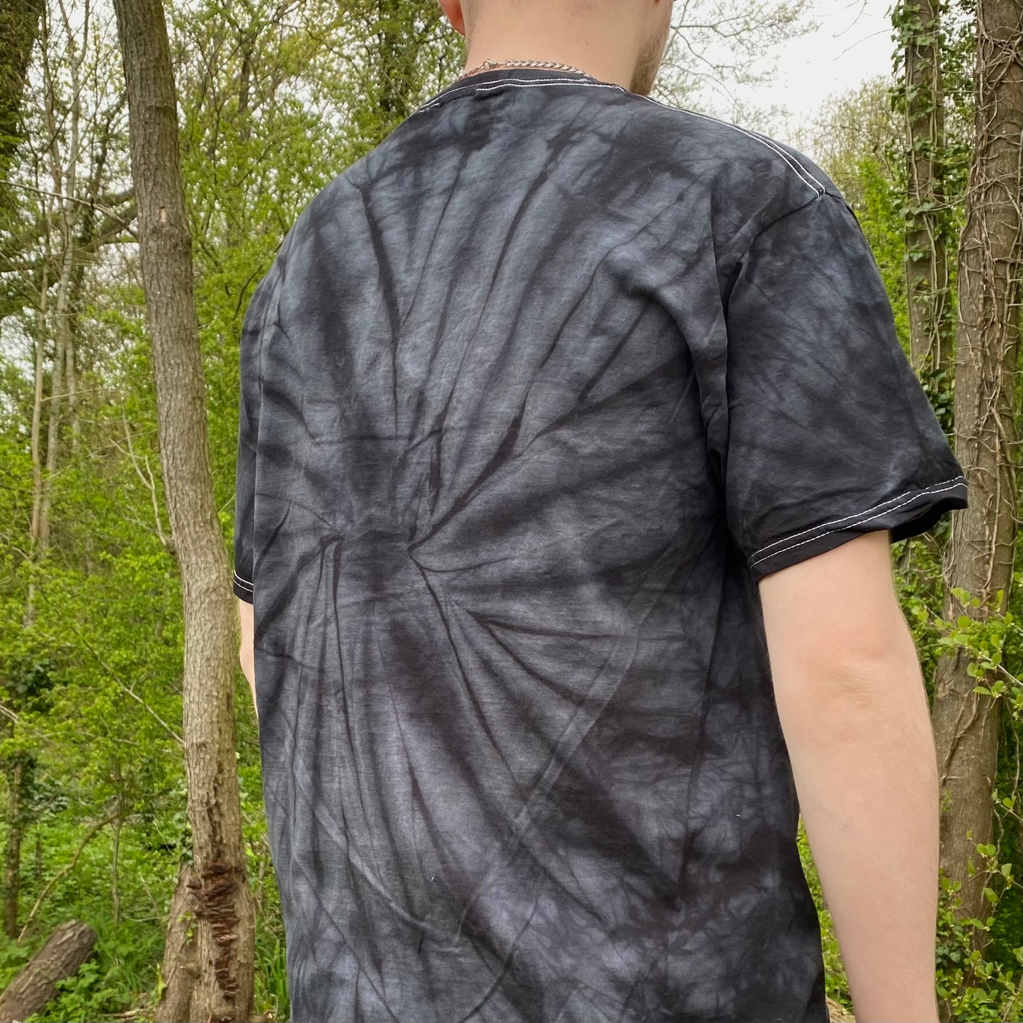 Grey Tie Dye Sound System T-Shirt
