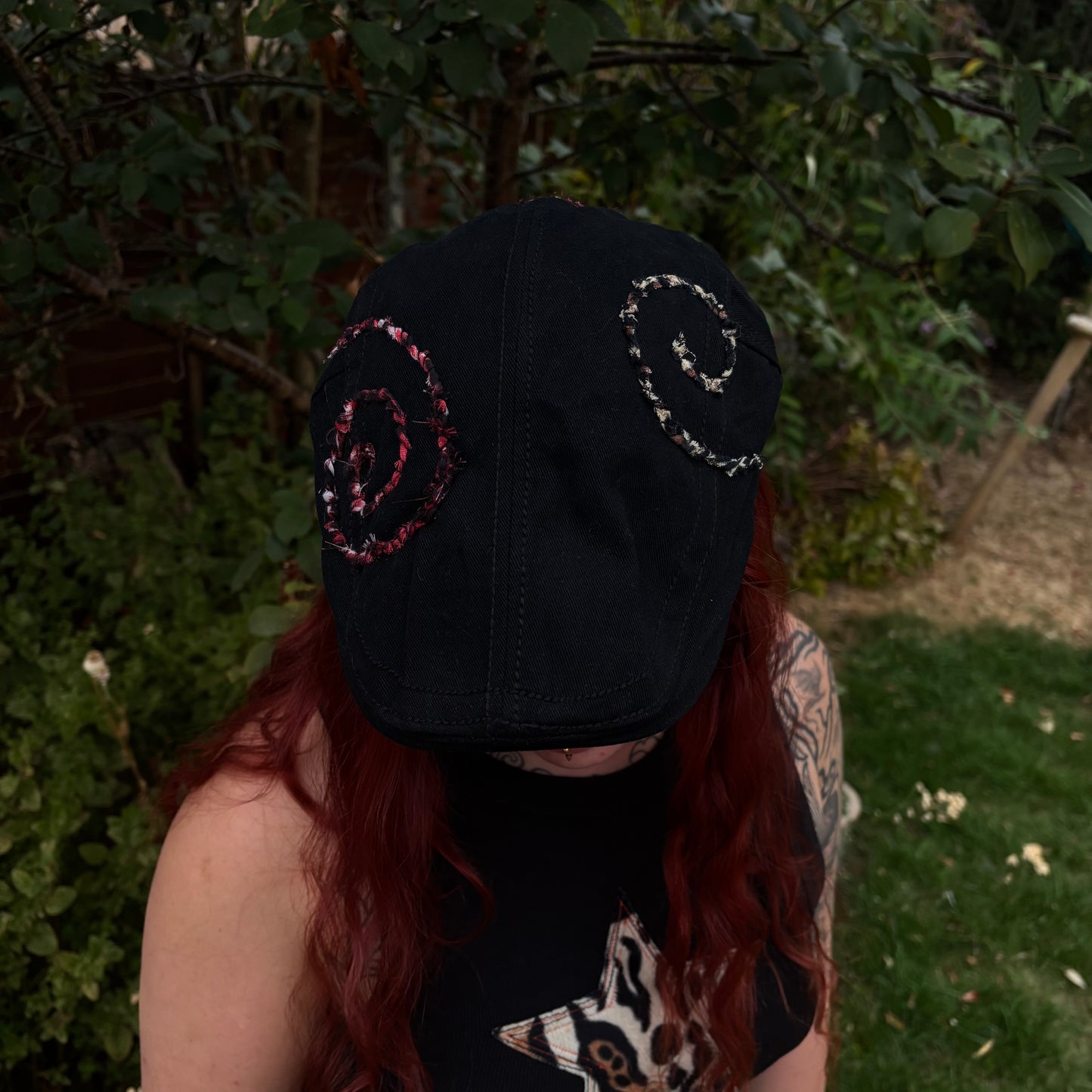 Swirly Wirly Flat Cap