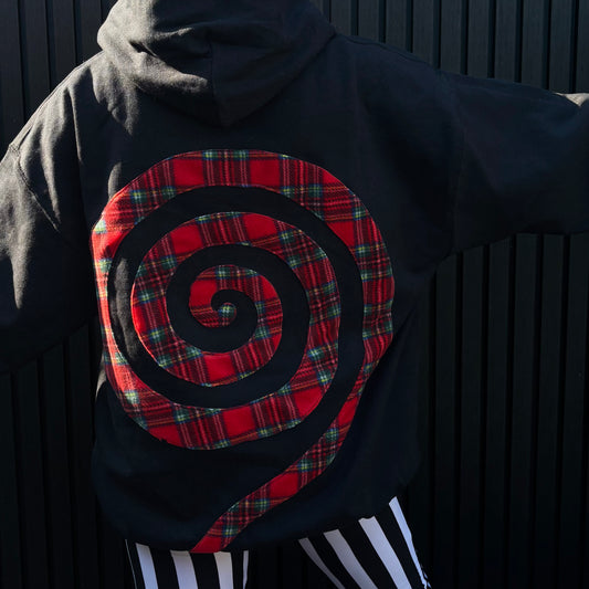 Tartan Swirl Hoodie