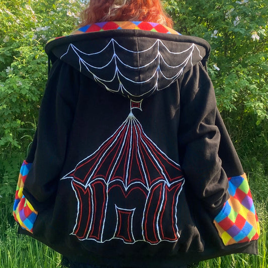 Circus Tent Hoodie or Zip Up