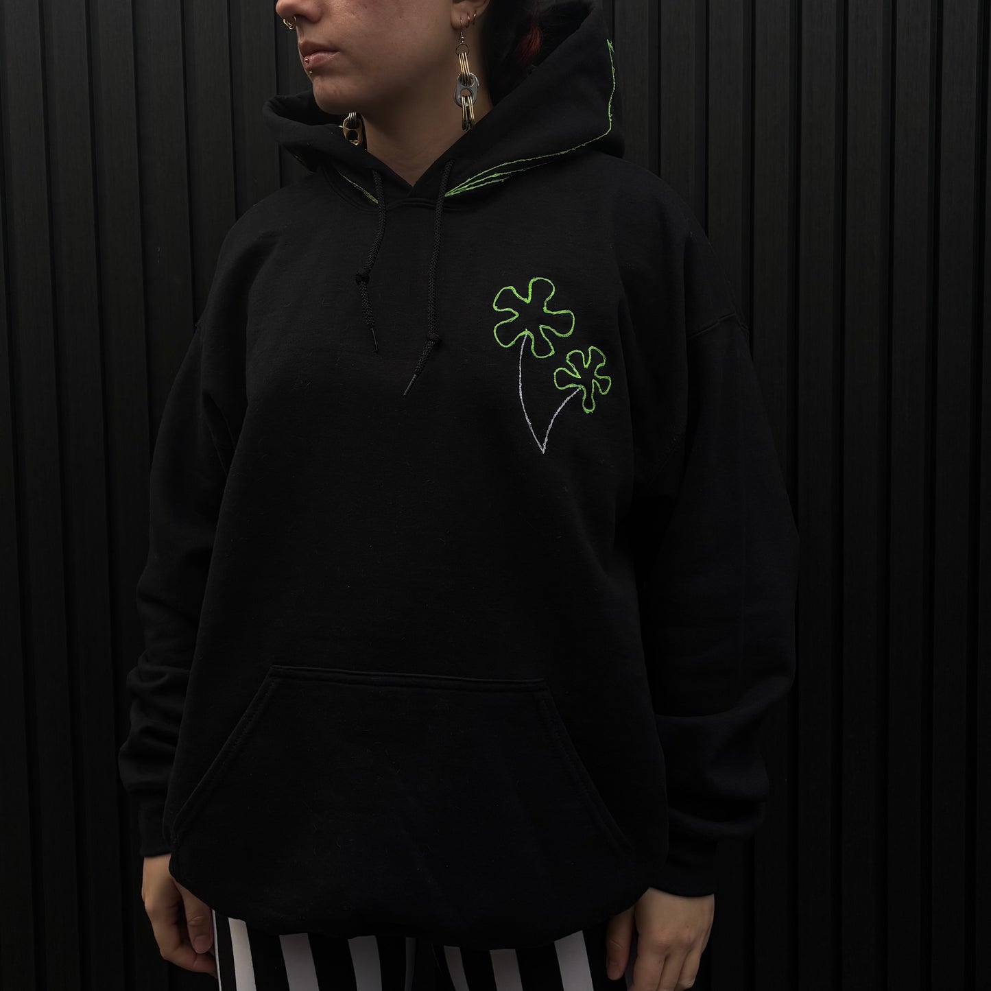 'I Ran To Bring You Flowers' UV Hoodie