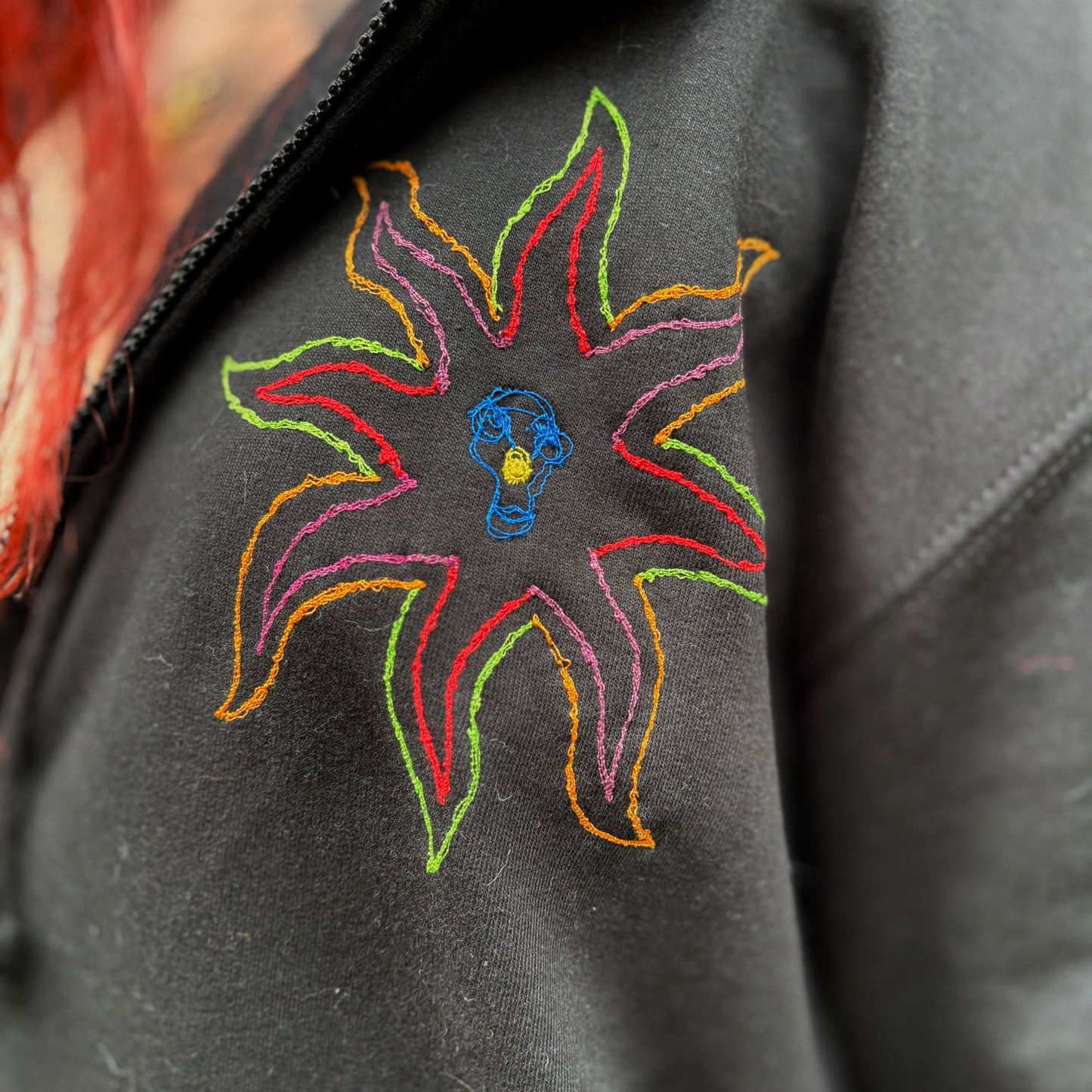 Pyro Circus Zip Up (Harlequin)