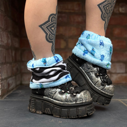 'Buggin' You Out' Reversible Boot Cuffs