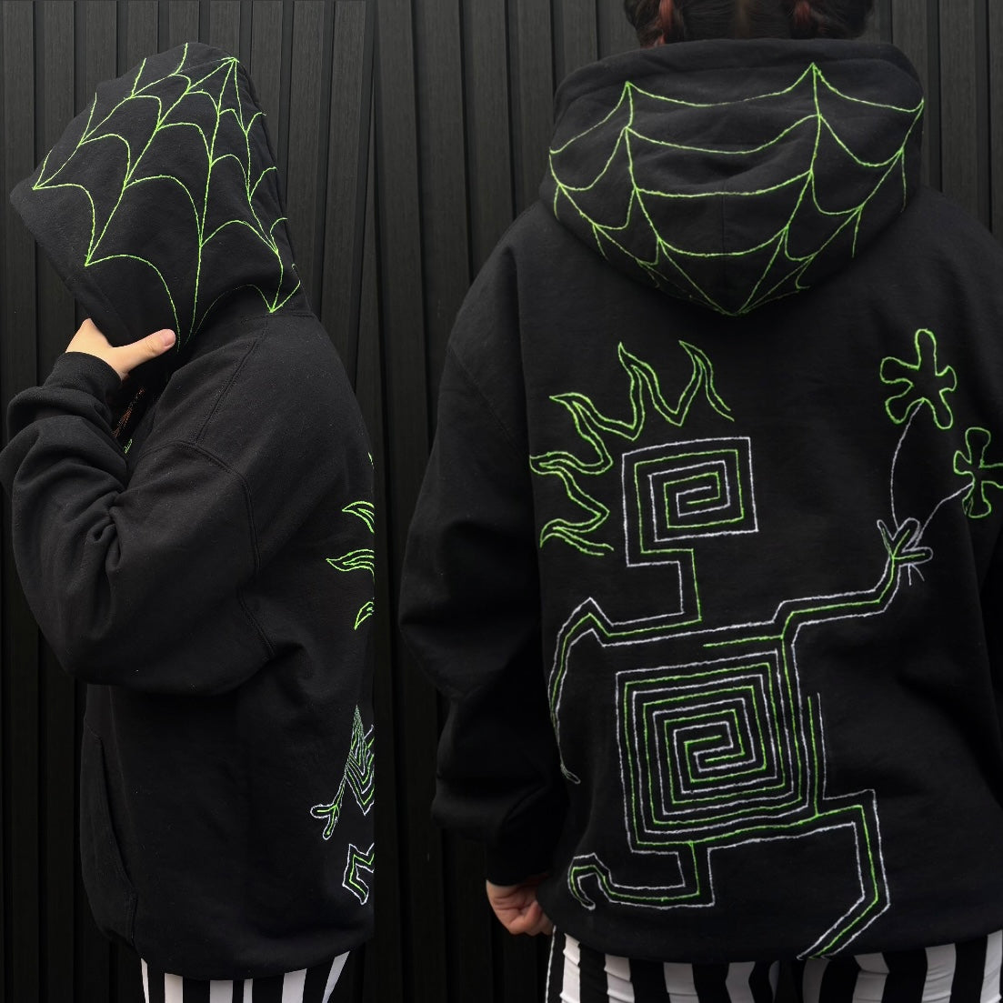 'I Ran To Bring You Flowers' UV Hoodie