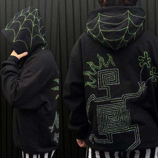 'I Ran To Bring You Flowers' UV Hoodie