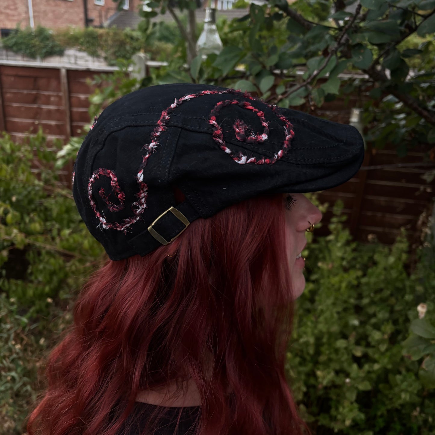 Swirly Wirly Flat Cap