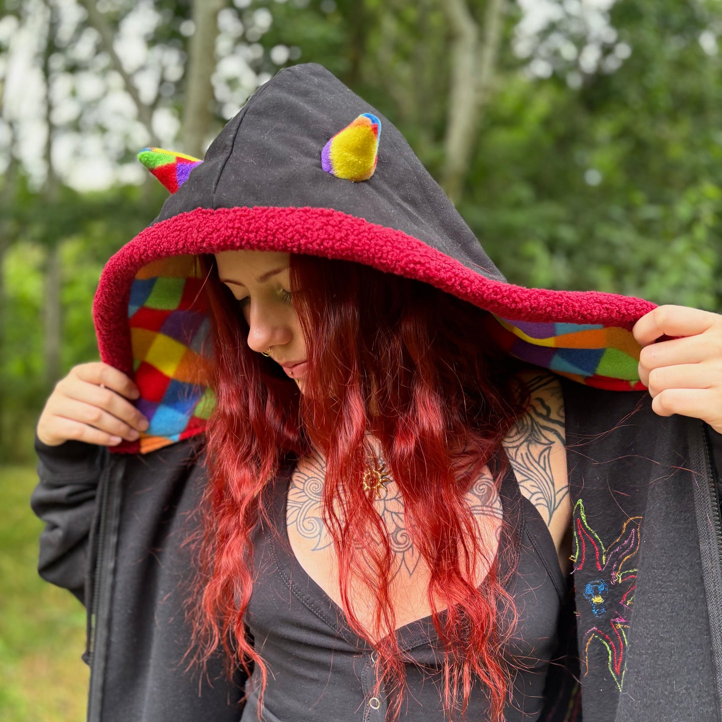 Pyro Circus Zip Up (Harlequin)