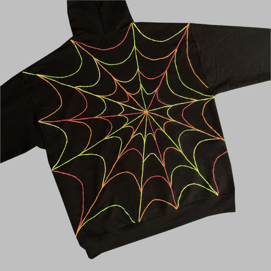 Cobweb Hoodie or Zip Up