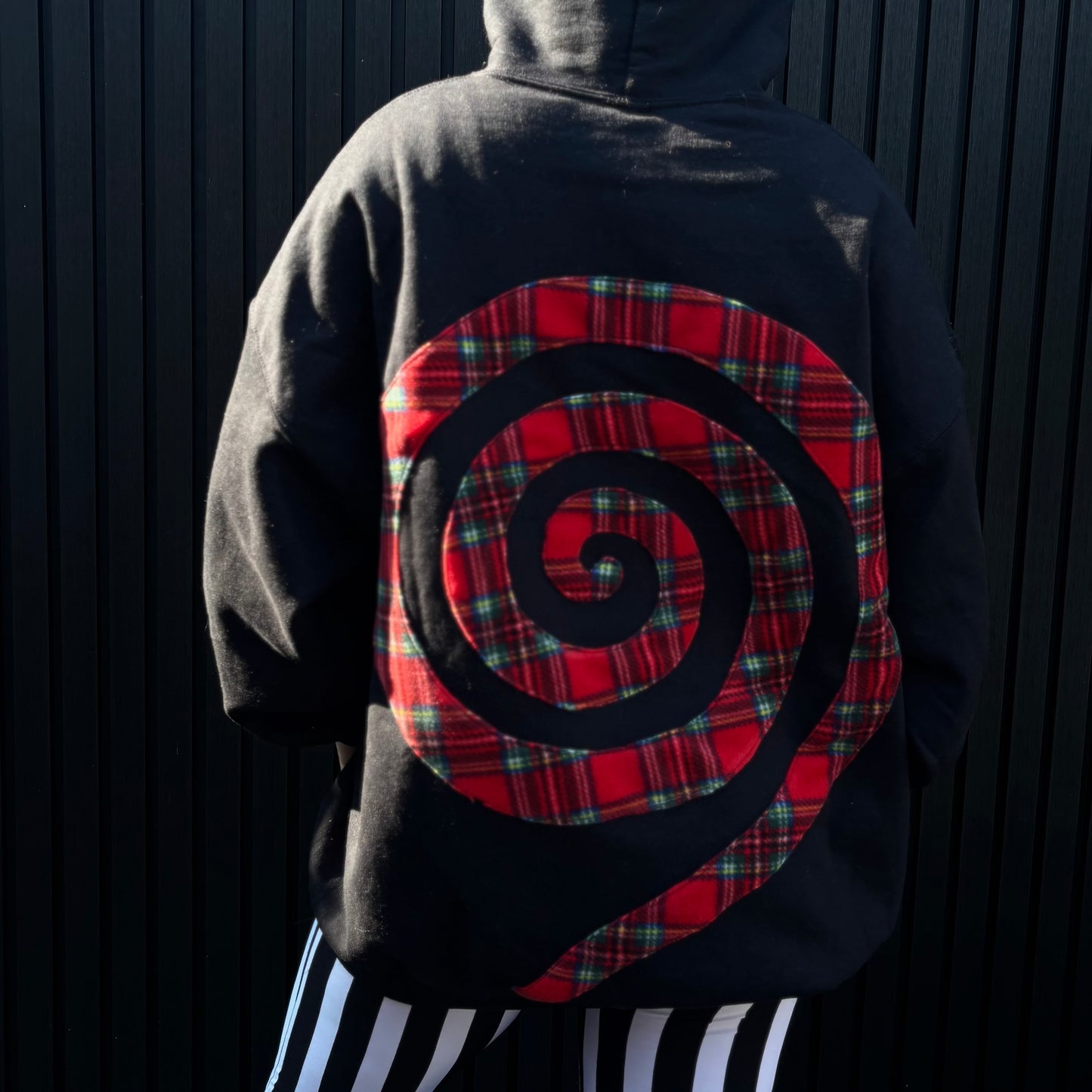 Tartan Swirl Hoodie