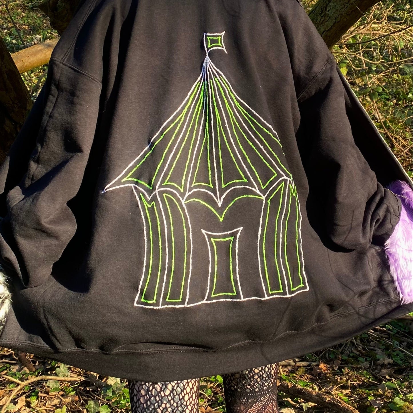 Circus Tent Hoodie or Zip Up