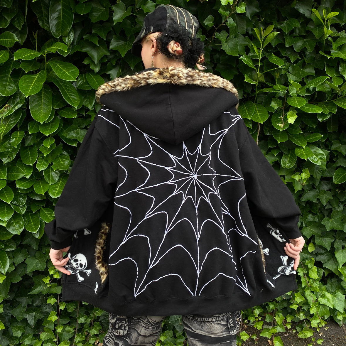 Cobweb Hoodie or Zip Up